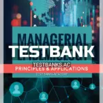 Test Bank for Managerial Epidemiology 1st Edition by Khaliq