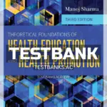 Test Bank for Theoretical Foundations of Health Education and Health Promotion 3rd Edition by Sharma