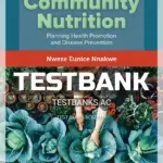 Test Bank for Community Nutrition 3rd Edition by Nnakwe
