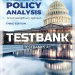 Test Bank for Health Policy Analysis 3rd Edition by McLaughlin