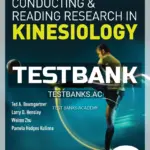 Test Bank for Conducting and Reading Research in Kinesiology 6th Edition by Baumgartner
