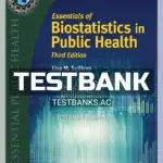 Test Bank for Essentials of Biostatistics for Public Health 3rd Edition by Sullivan