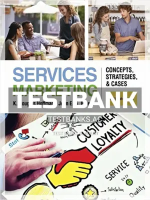 Test Bank for Services Marketing Concepts Strategies and Cases 5th Edition by Hoffman