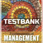Test Bank for Fundamentals of Management 8th Edition by Ricky Griffin