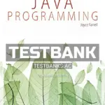 Test Bank for Java Programming 8th Edition by Joyce Farrell