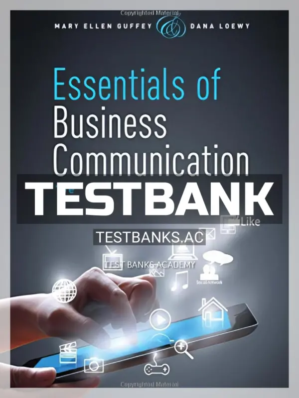 Test Bank for Essentials of Business Communication 10th Edition by Guffey