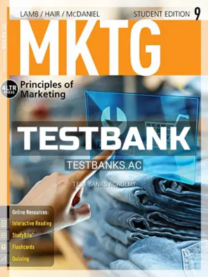 Test Bank for MKTG 9th Edition by Lamb