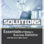 Solutions Manual for Essentials of Modern Business Statistics with Microsoft Excel 6th Edition by Anderson