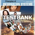 Test Bank for Principles of Information Systems 12th Edition by Stair