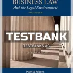 Test Bank for Essentials of Business Law and the Legal Environment 12th Edition by Mann
