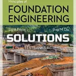 Solutions Manual for Principles of Foundation Engineering 8th Edition by Das