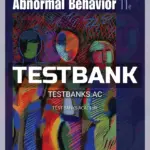Test Bank for Understanding Abnormal Behavior 11th Edition by Sue