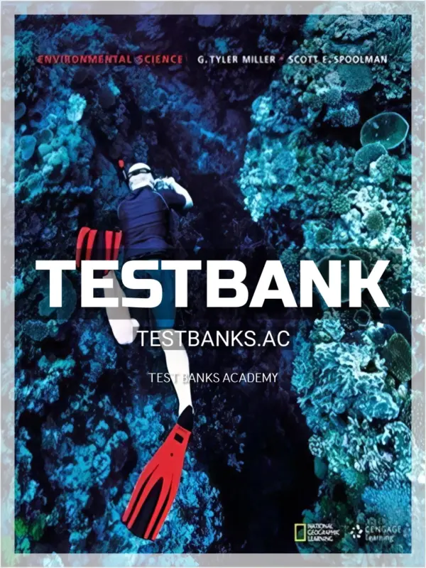 Test Bank for Environmental Science 15th Edition by Miller