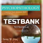 Test Bank for Empowerment Series Psychopathology 4th Edition by Gray