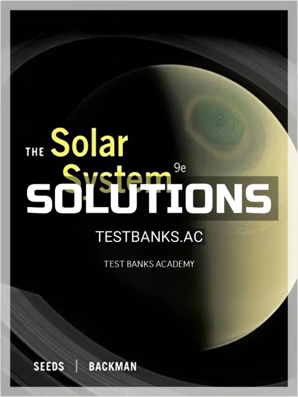 Solutions Manual for Solar System 9th Edition by Seeds