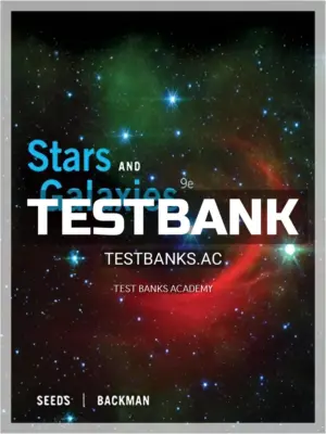 Test Bank for Stars and Galaxies 9th Edition by Seeds