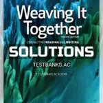 Solutions Manual for Weaving It Together 1 4th Edition by Broukal