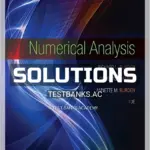 Solutions Manual for Numerical Analysis 10th Edition by Burden