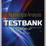 Test Bank for Numerical Analysis 10th Edition by Burden