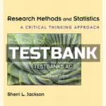 Test Bank for Research Methods and Statistics A Critical Thinking Approach 5th Edition by Jackson