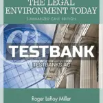 Test Bank for The Legal Environment Today Summarized Case 8th Edition by Miller