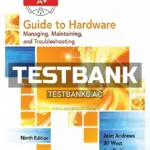 Test Bank for A+ Guide to Hardware 9th Edition by Andrews
