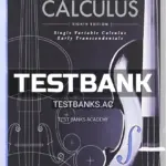 Test Bank for Single Variable Calculus Early Transcendentals 8th Edition by Stewart