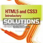 Solutions Manual for HTML5 and CSS3 Illustrated Introductory 2nd Edition by Vodnik