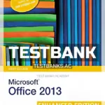 Test Bank for New Perspectives on Microsoft Office 2013 First Course Enhanced Edition 1st Edition by Shaffer