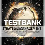 Test Bank for Strategic Management Concepts and Cases Competitiveness and Globalization 12th Edition by Hitt