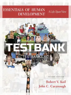 Test Bank for Essentials of Human Development 2nd Edition by Kail