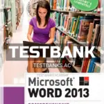 Test Bank for Enhanced Microsoft Word 2013 Comprehensive 1st Edition by Vermaat