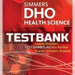 Test Bank for DHO Health Science Updated 8th Edition by Simmers