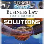 Solutions Manual for Cengage Advantage Books Business Law Text and Exercises 8th Edition by Miller