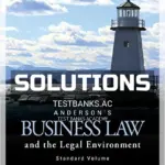 Solutions Manual for Andersons Business Law and the Legal Environment Standard Volume 23rd Edition by Twomey