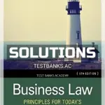 Solutions Manual for Business Law Principles for Todays Commercial Environment 5th Edition by Twomey