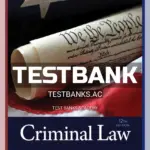 Test Bank for Criminal Law 12th Edition by Samaha