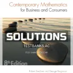 Solutions Manual for Contemporary Mathematics for Business and Consumers 8th Edition by Brechner
