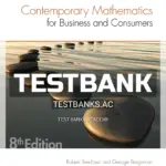 Test Bank for Contemporary Mathematics for Business and Consumers 8th Edition by Brechner