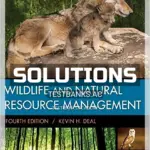 Solutions Manual for Wildlife and Natural Resource Management 4th Edition by Deal