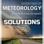 Solutions Manual for Essentials of Meteorology 8th Edition by Ahrens