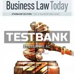 Test Bank for Business Law Today Standard Text and Summarized Cases 11th Edition by Miller