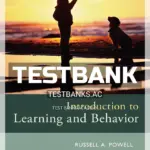 Test Bank for Introduction to Learning and Behavior 5th Edition by Powell