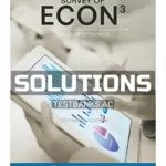 Solutions Manual for Survey of ECON 3rd Edition by Sexton