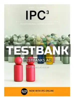 Test Bank for IPC 3rd Edition by West