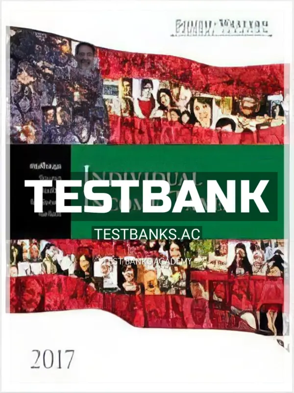 Test Bank for South-Western Federal Taxation 2017 Individual Income Taxes 40th Edition by Hoffman