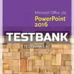 Test Bank for New Perspectives Microsoft Office 365 and PowerPoint 2016 Comprehensive 1st Edition by Pinard