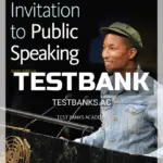 Test Bank for Invitation to Public Speaking National Geographic Edition 6th Edition by Griffin