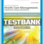 Test Bank for Shortell and Kaluzny's Healthcare Management Organization Design and Behavior 7th Edition by Burns