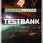 Test Bank for Inquiry into Physics 8th Edition by Ostdiek
